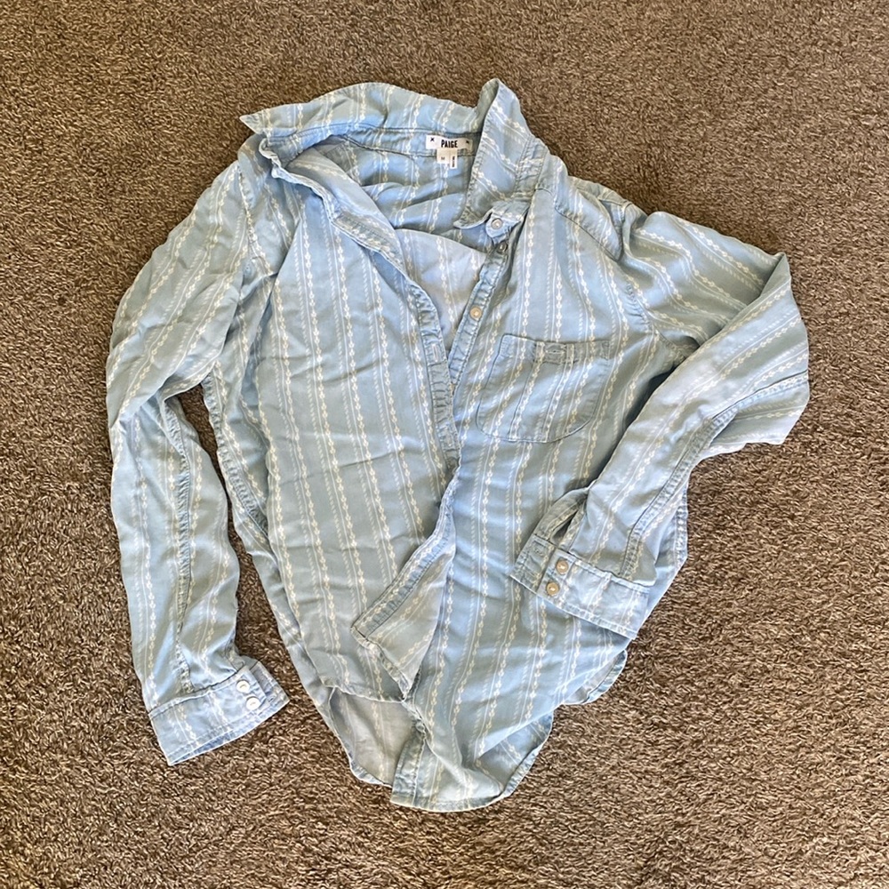Paige long sleeve button up